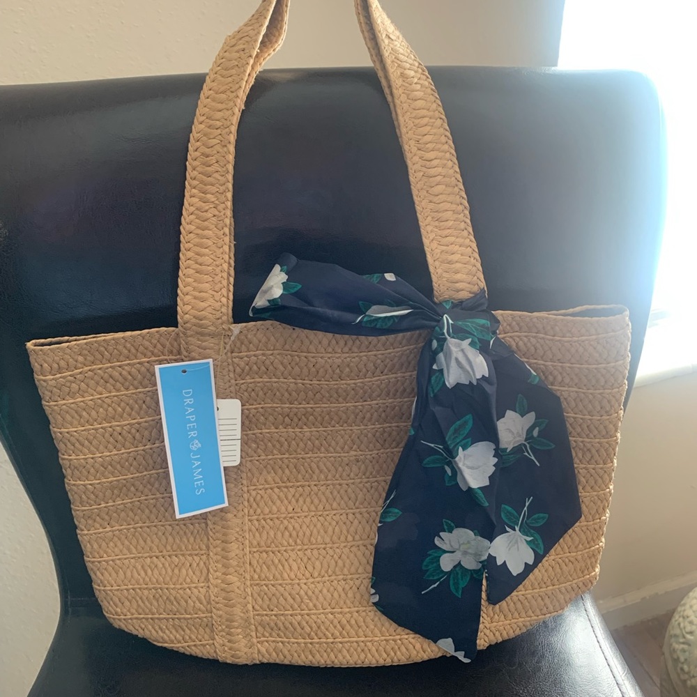 Draper James Straw Bag